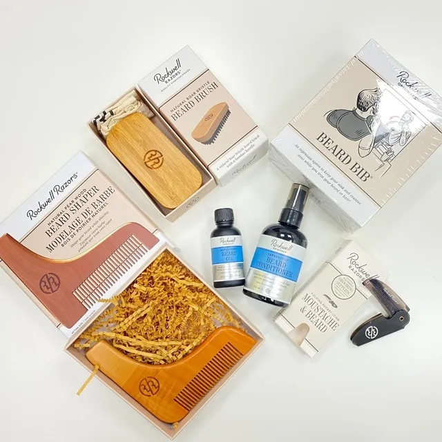 Rockwell Kit barba completo olio e spazzola
