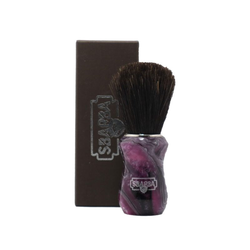 Sbarba Classico Magenta pennello da barba in cavallo 27mm