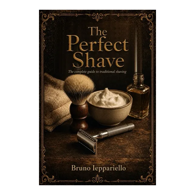 The Perfect Shave Libro Rasatura Tradizionale Inglese 165 Pagine