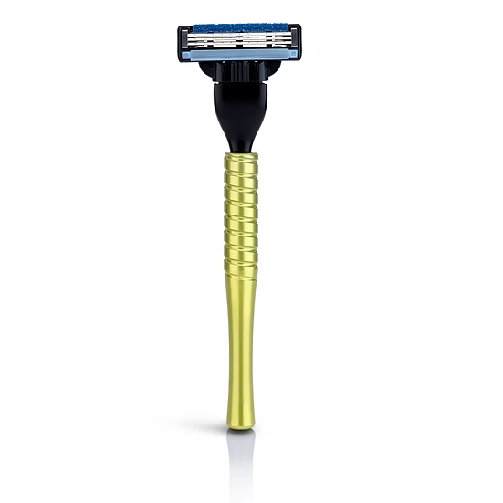 Reggie's Mercury Yellow Rasoio a Cartuccia Alluminio Giallo