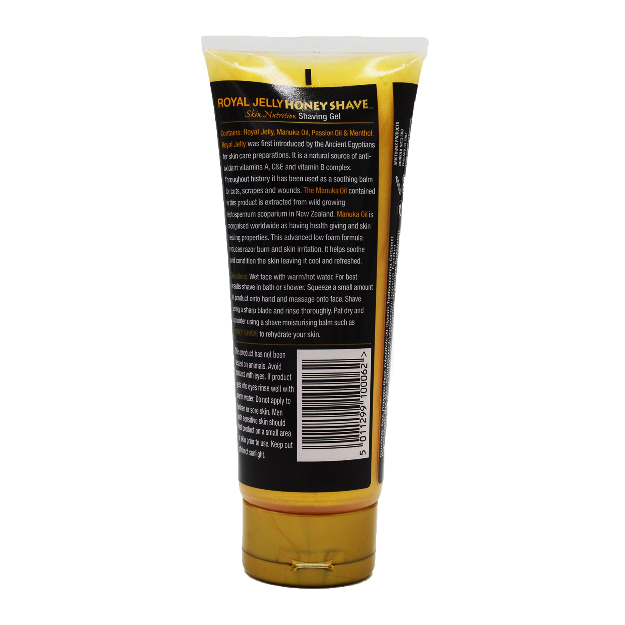 The Cambridge Cutthroat Honey Shave gel da barba miele