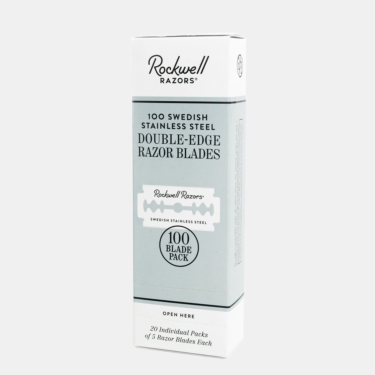 Rockwell Razor Blades lamette 100 pz acciaio svedese