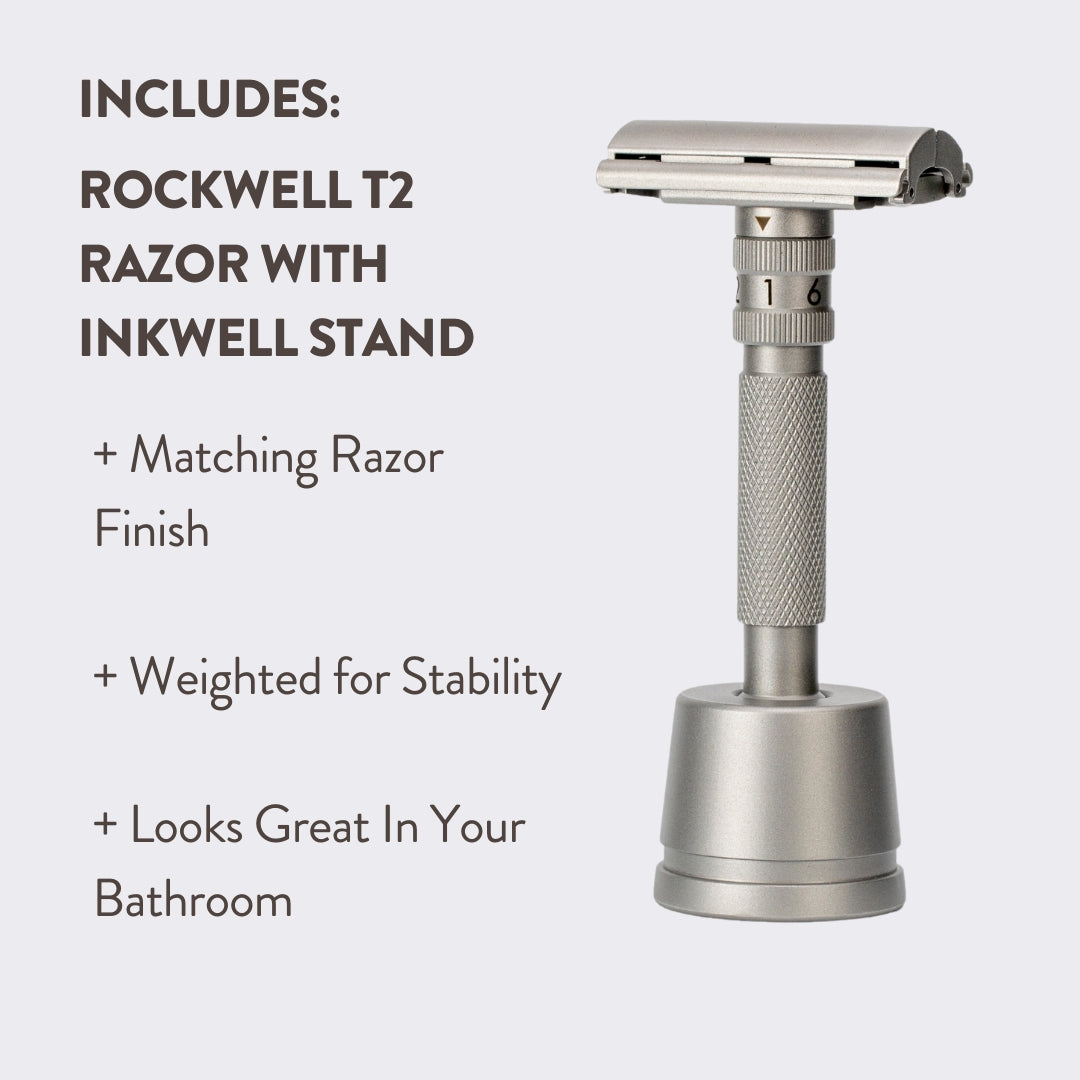 Rockwell T2 kit rasatura completo acciaio inox