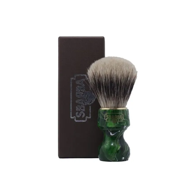 Sbarba Nobile Verde Smeraldo pennello barba tasso