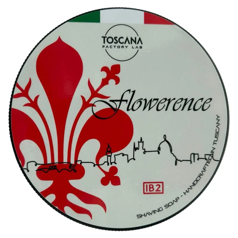 Toscana Factory Lab Flowerence Sapone Barba 125 g Iris