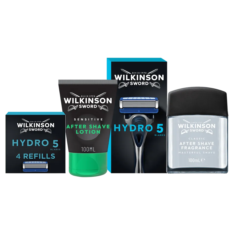 Wilkinson Hydro Collection Hydro 5 rasoio 5 lame + dopobarba set