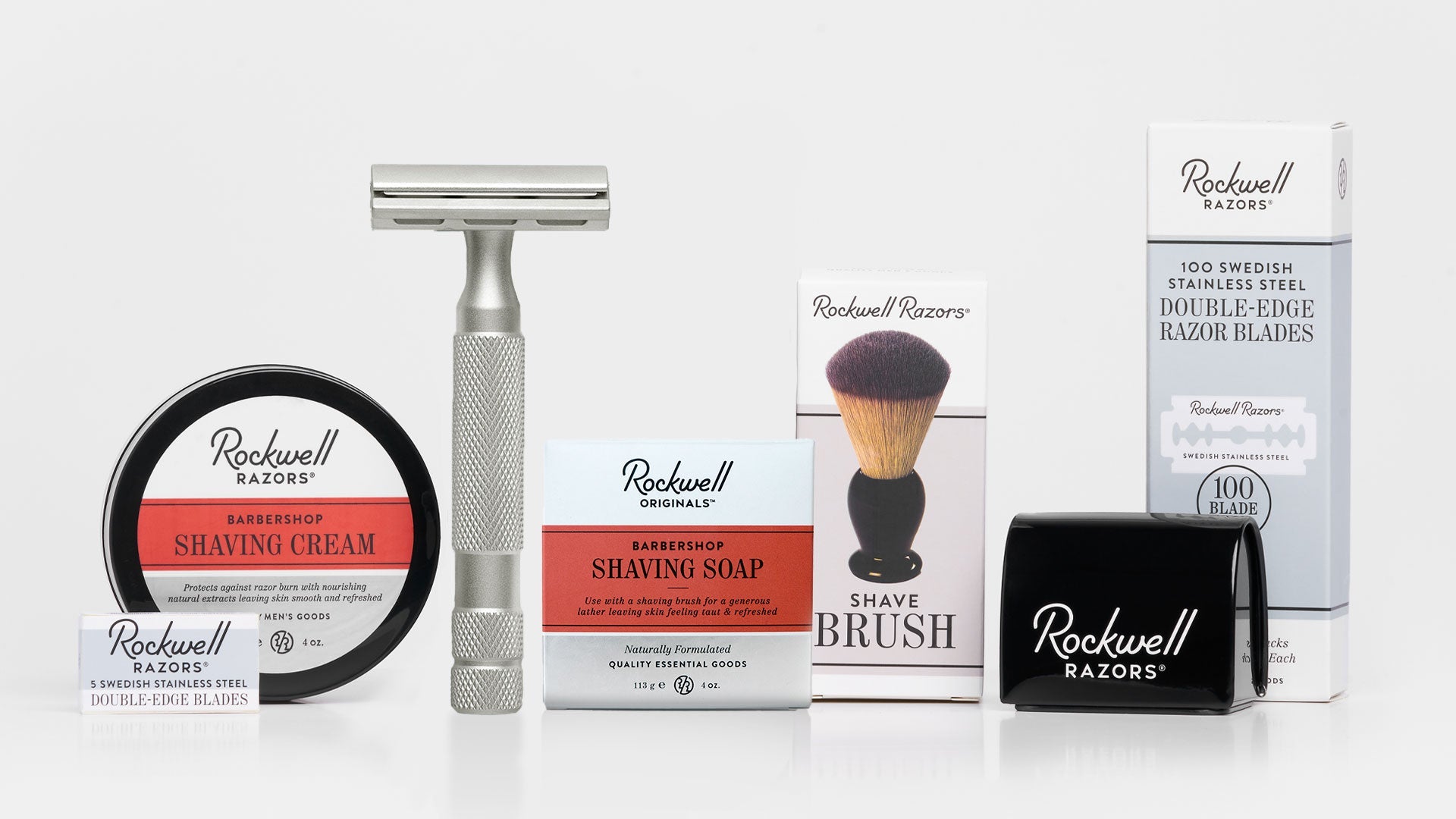 Rockwell Eco Shave Kit Set Rasatura 2C Regolabile 2 Anni