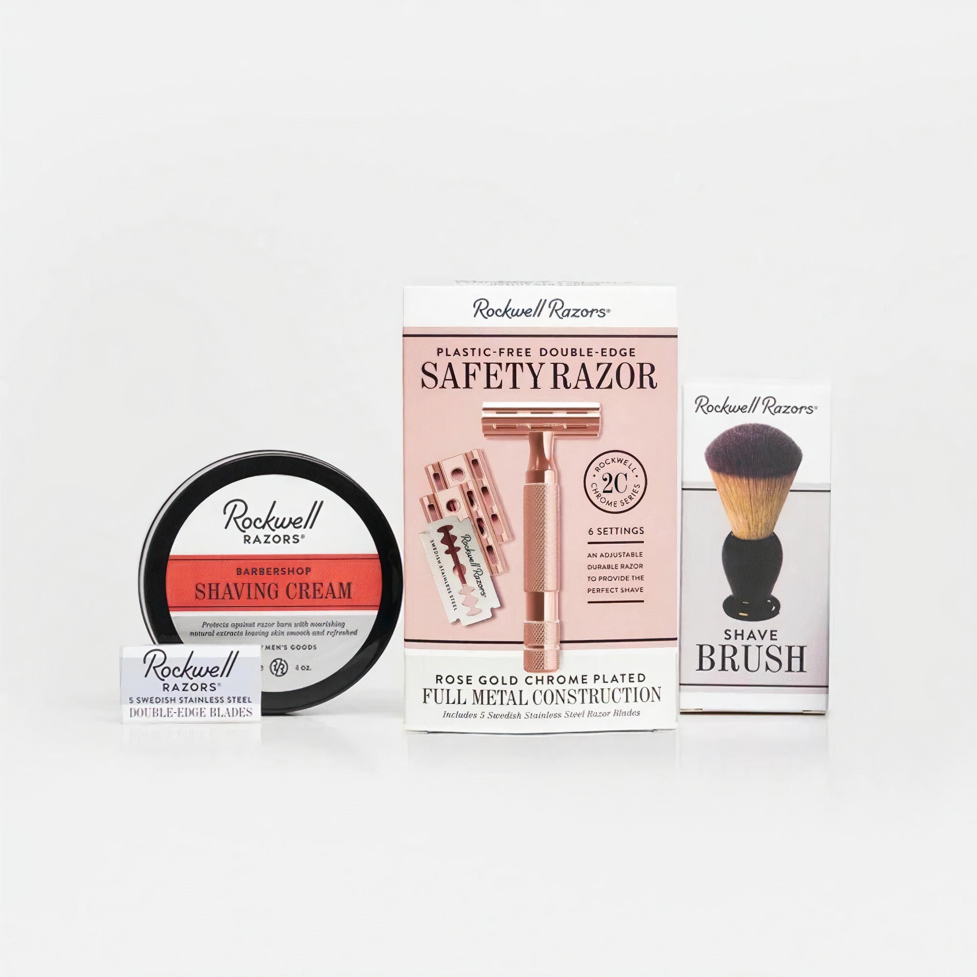 Rockwell 2C kit rasatura White Chrome 2 livelli