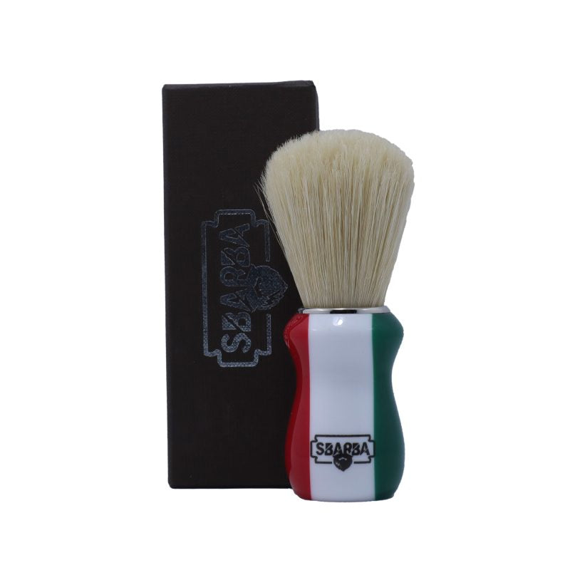Sbarba Classico Bandiera Italiana pennello barba setola 27 mm