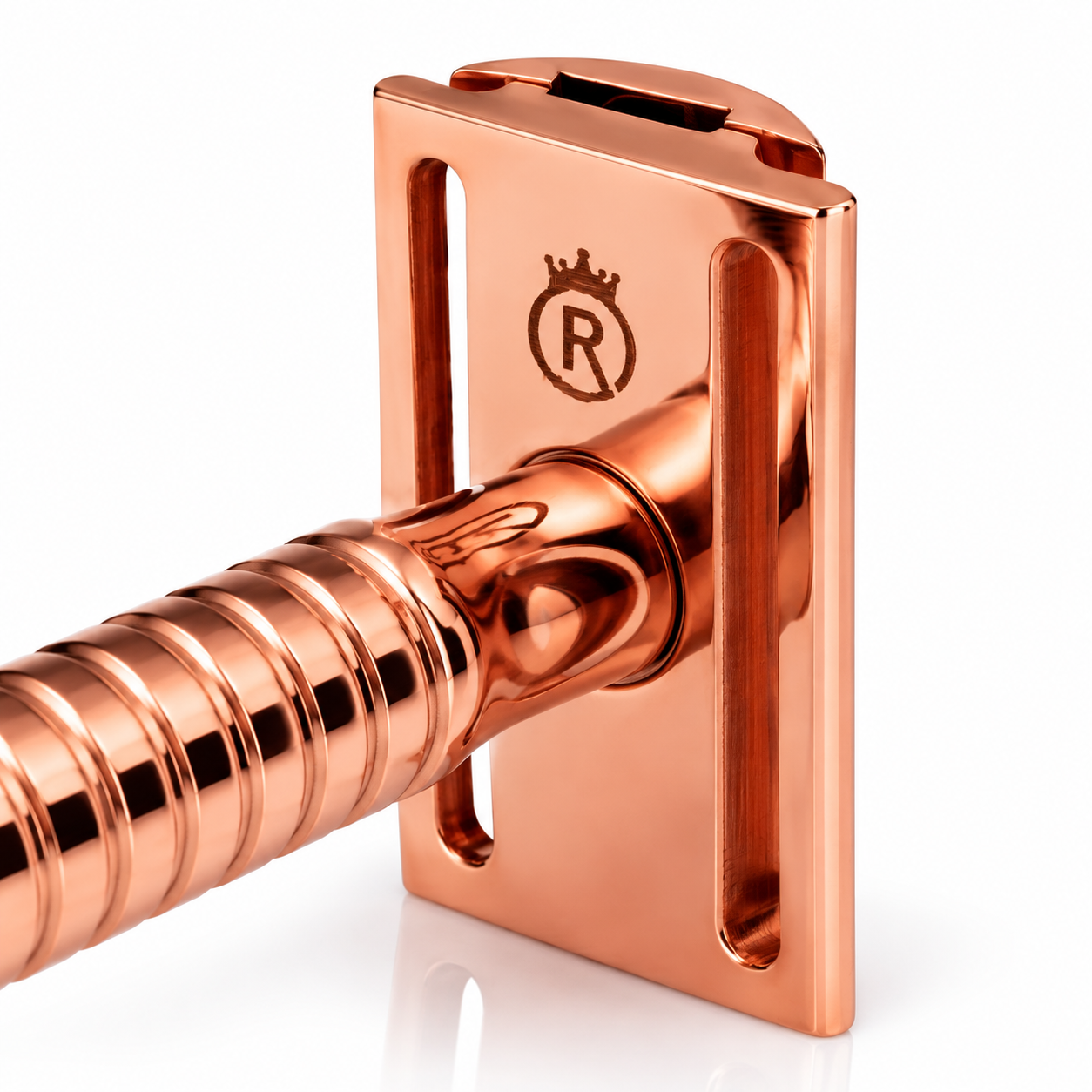 Reggie's Jupiter Copper Rasoio di Sicurezza Rame Massiccio