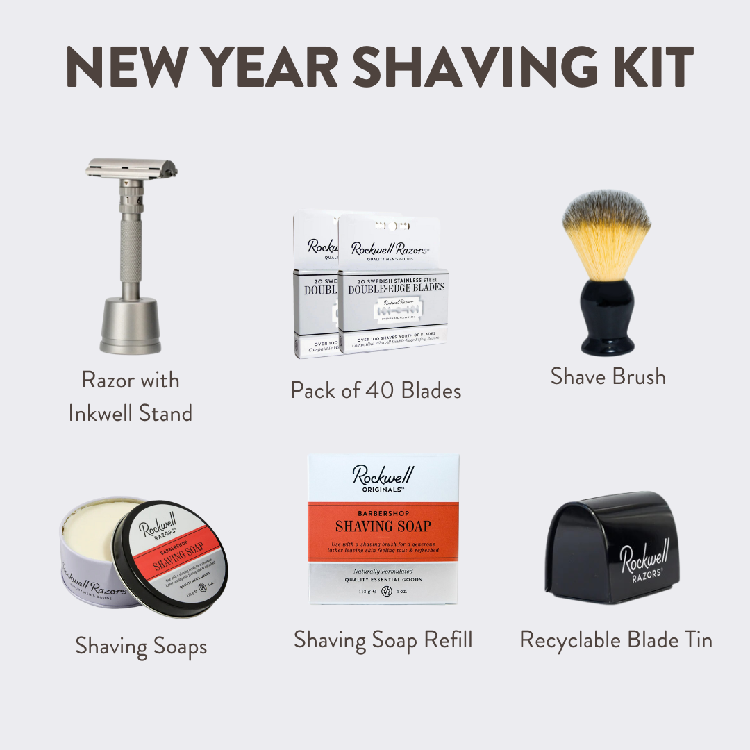 Rockwell T2 kit rasatura 1 anno Gunmetal Chrome