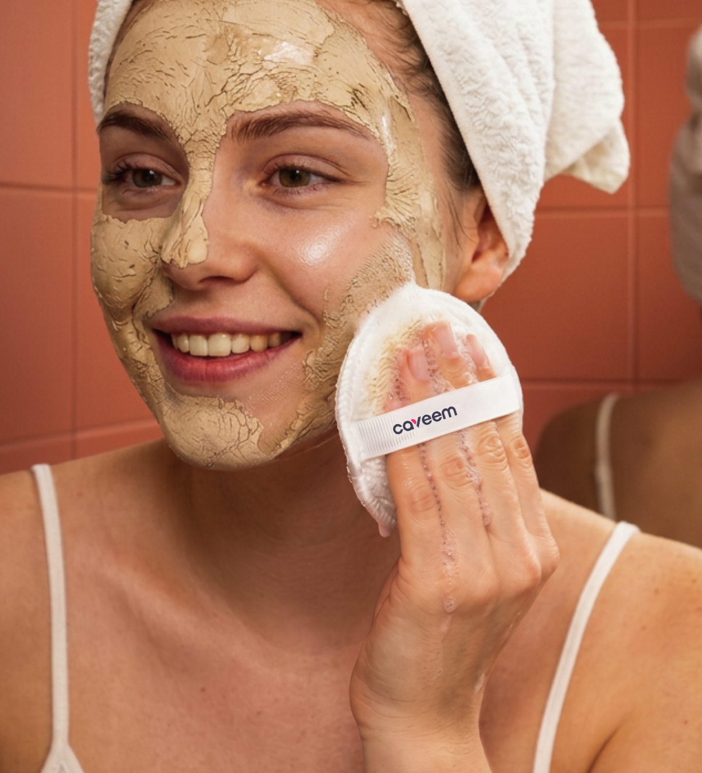 Caveem Facials spugne viso morbide 6 pezzi crema