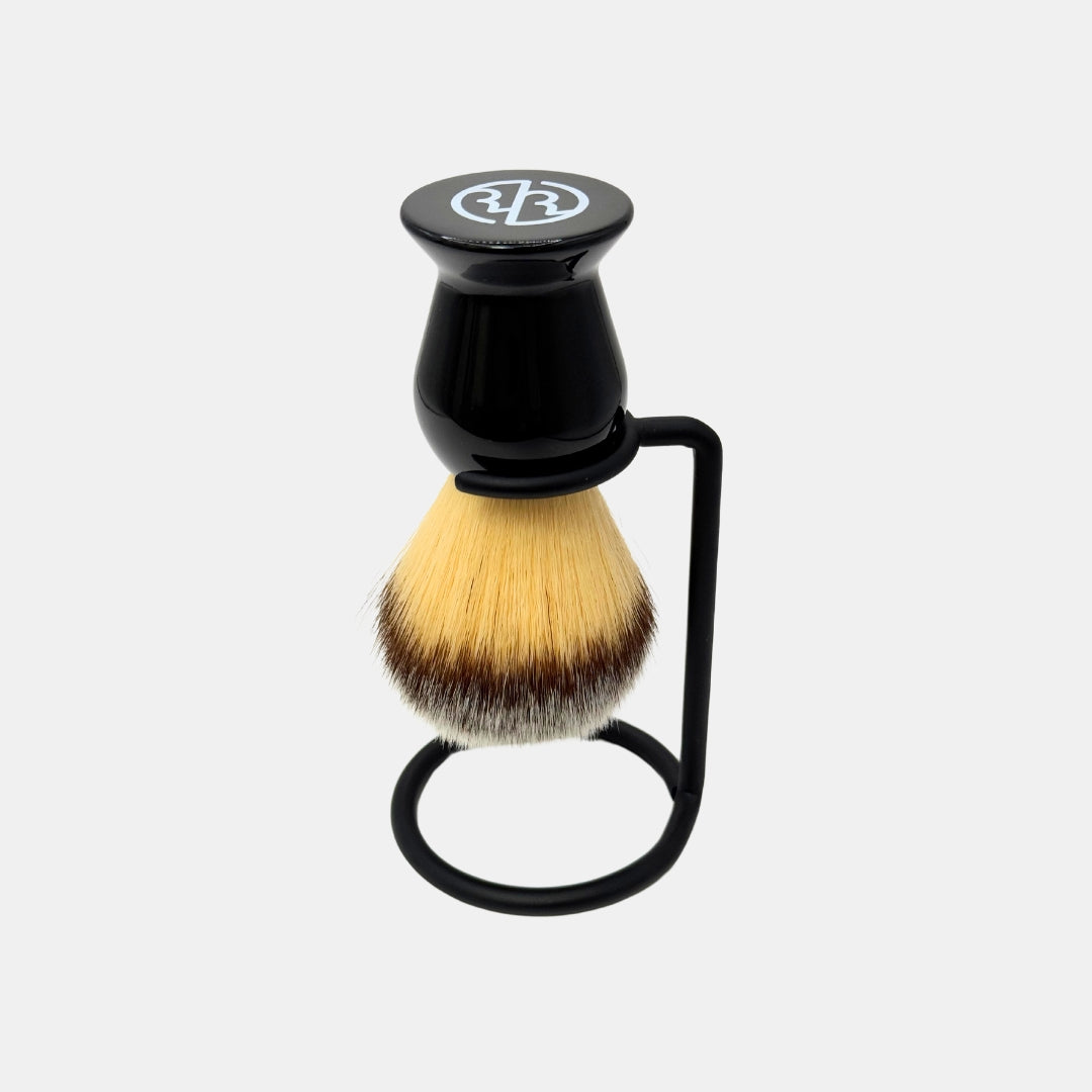 Rockwell Ciotola legno sapone barba 4 pezzi pennello