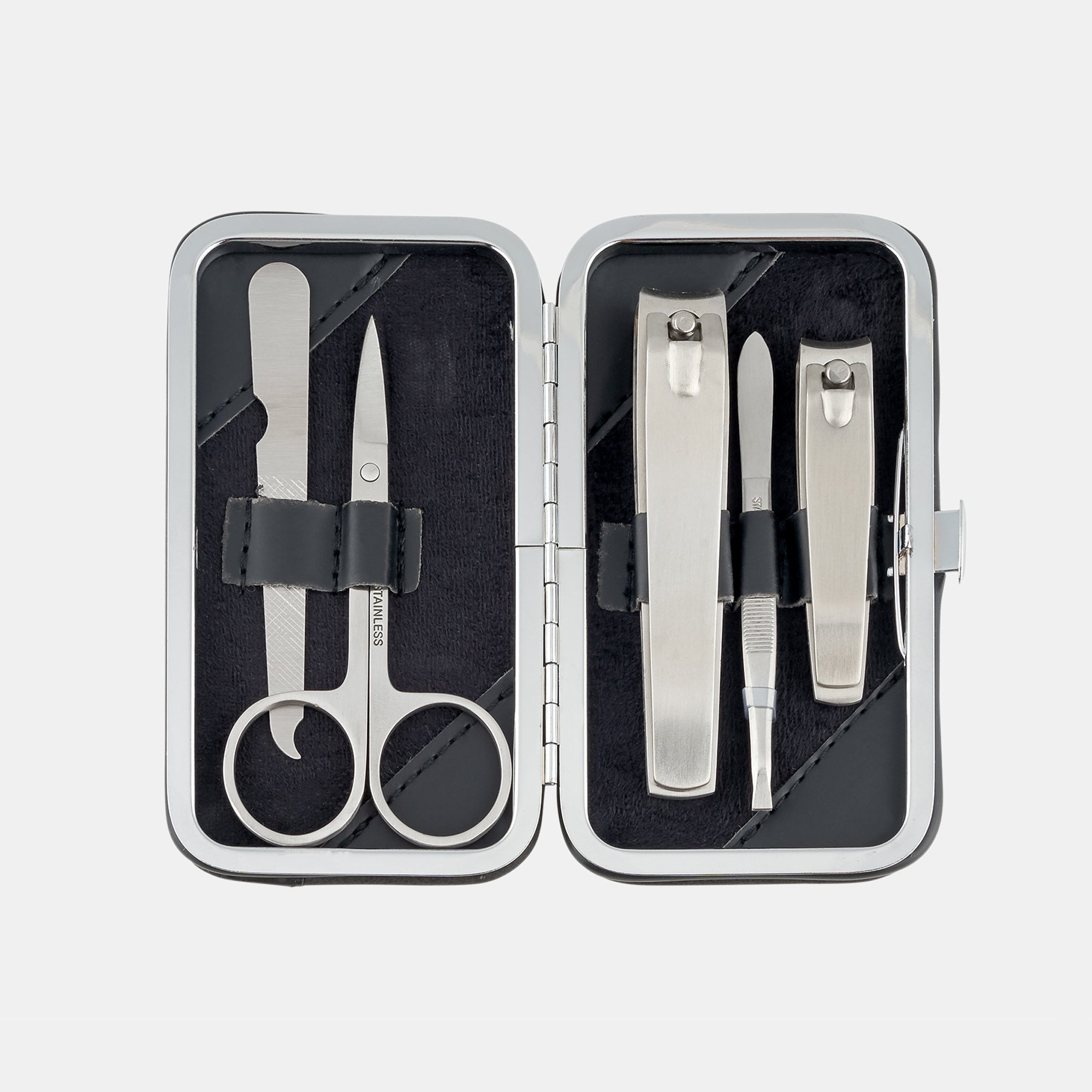 Rockwell Manicure Set Viaggio Acciaio 6 Pezzi con Astuccio