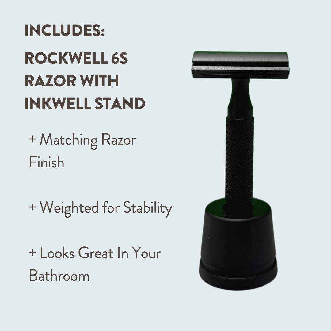 Rockwell 6S Black set rasoio acciaio all-in-one