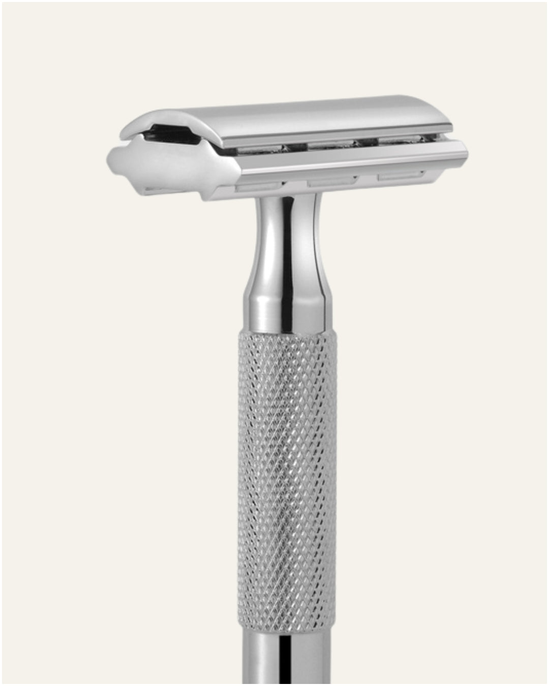 Rockwell 2C rasoio sicurezza White Chrome 2 livelli principianti