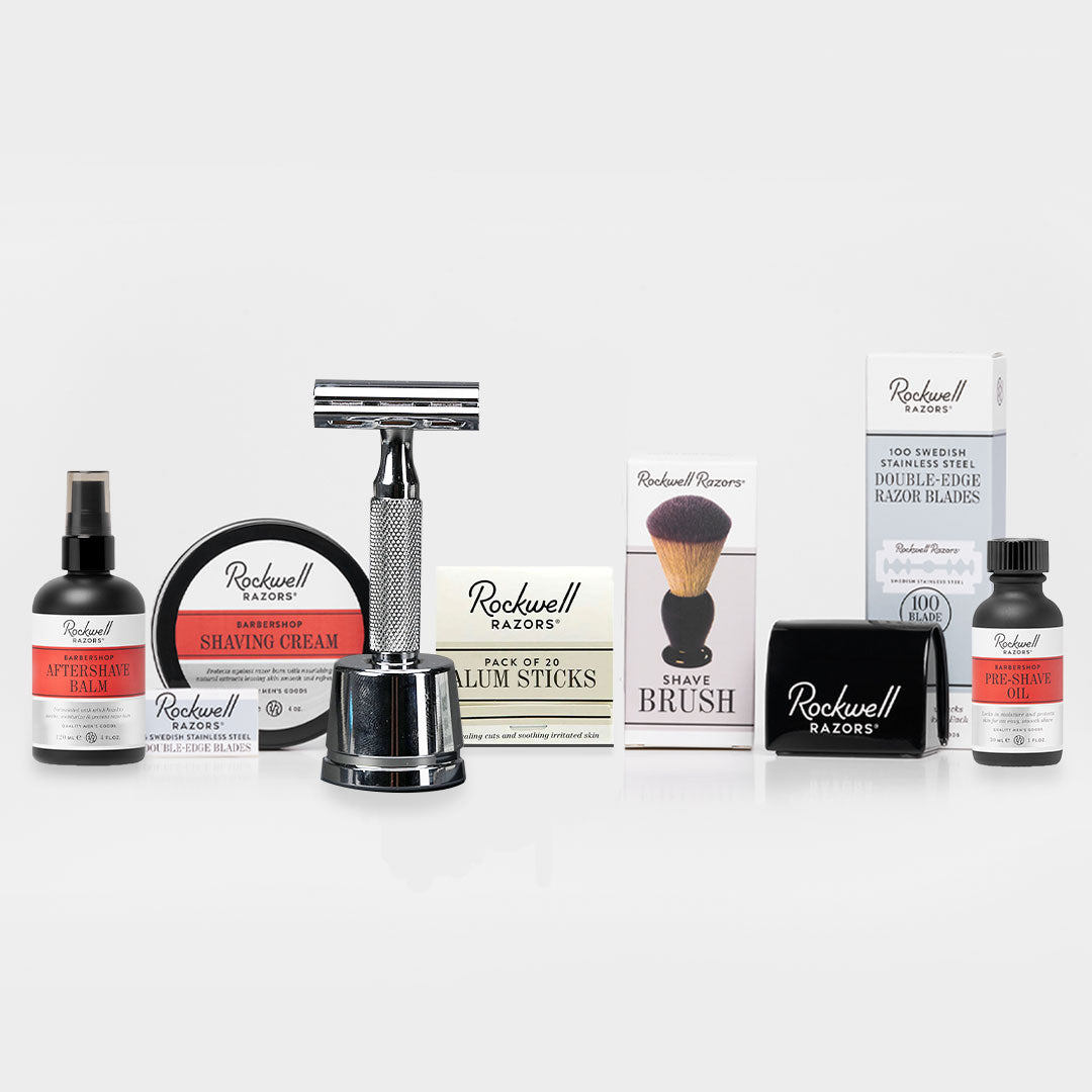 Rockwell 2C All-In-One Kit rasoio White Chrome