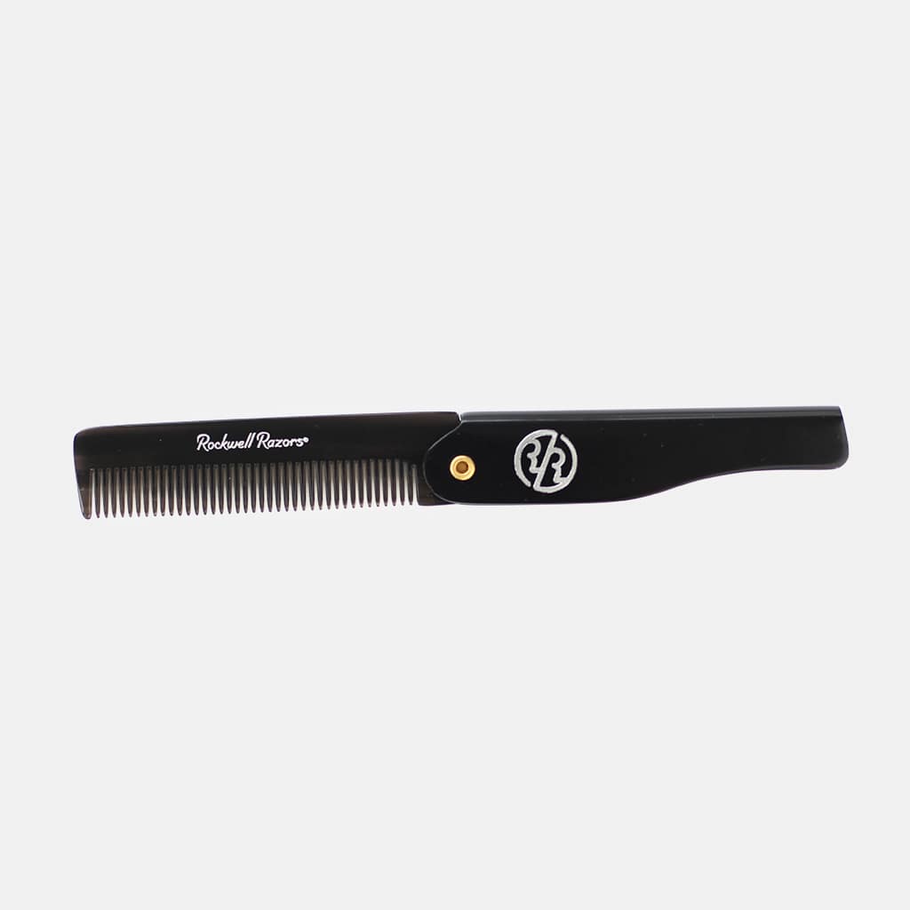 Rockwell pettine pieghevole capelli acrilico tasca