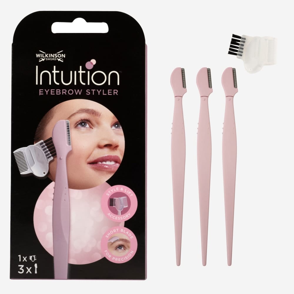 Wilkinson Intuition Eyebrow Styler rasoio sopracciglia 3 pezzi