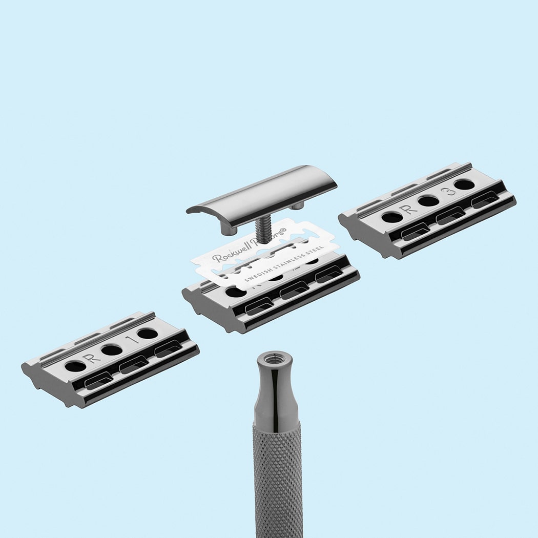Rockwell 6C kit rasatura White Chrome 6 livelli