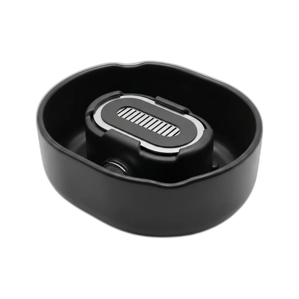 The Clean Shave Razor Rinser Pulitore Lamette Black