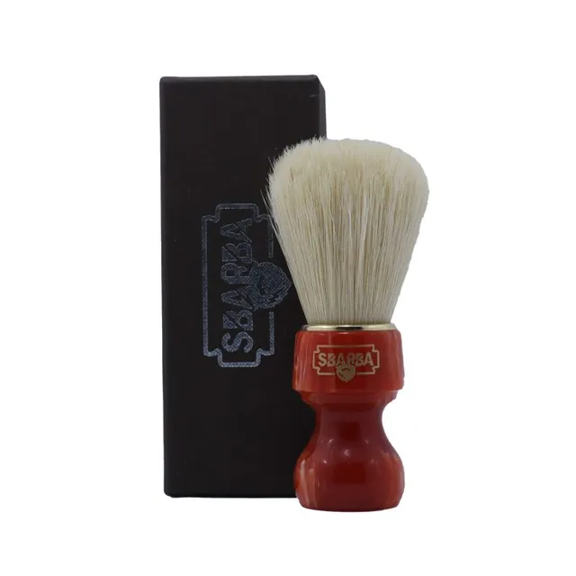 Sbarba Nobile Rosso Corallo pennello barba setola