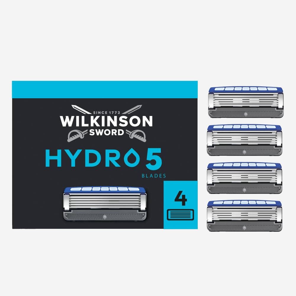 Wilkinson Hydro 5 lamette ricambio 4 pezzi gel idratante