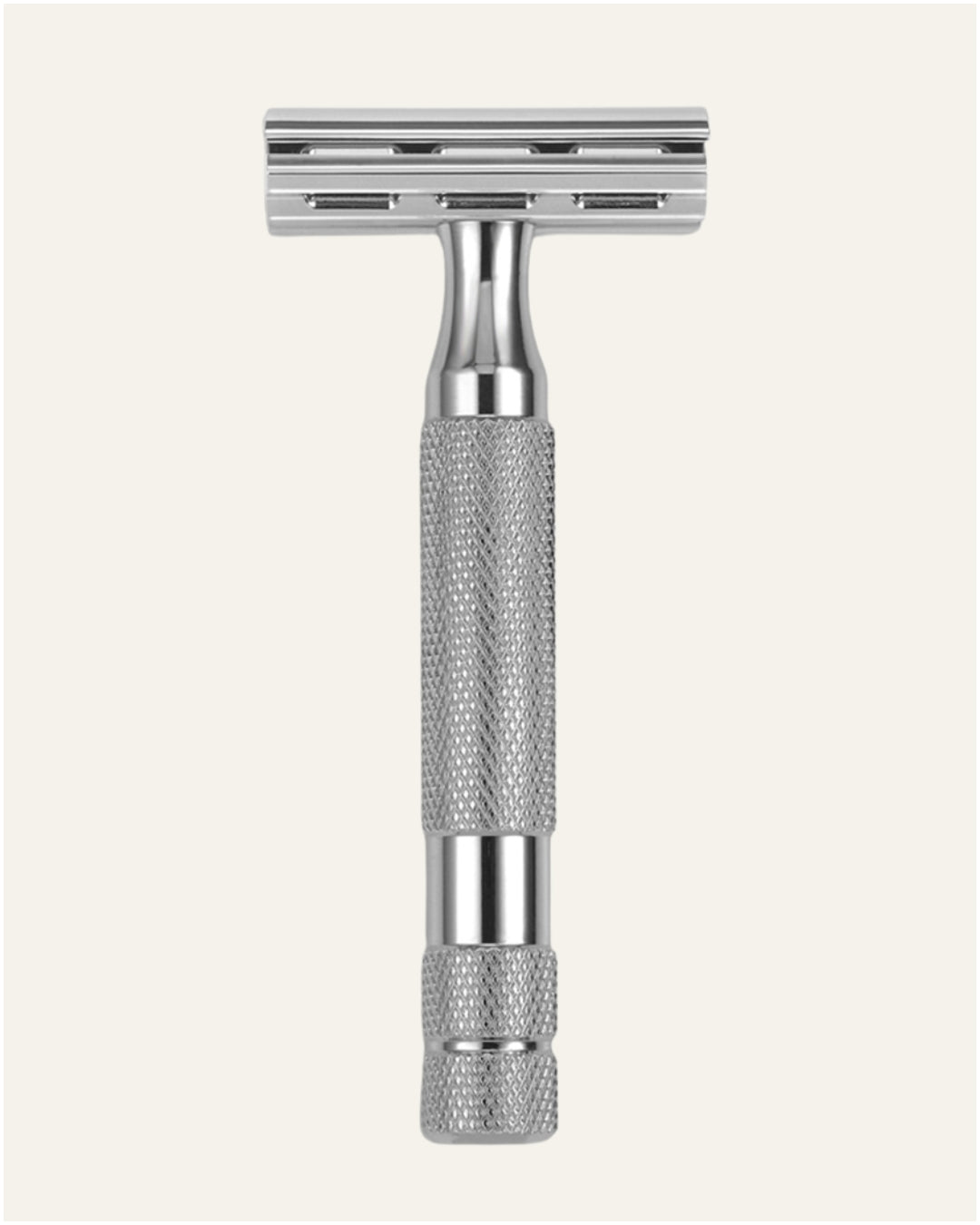 Rockwell 2C rasoio sicurezza White Chrome 2 livelli principianti
