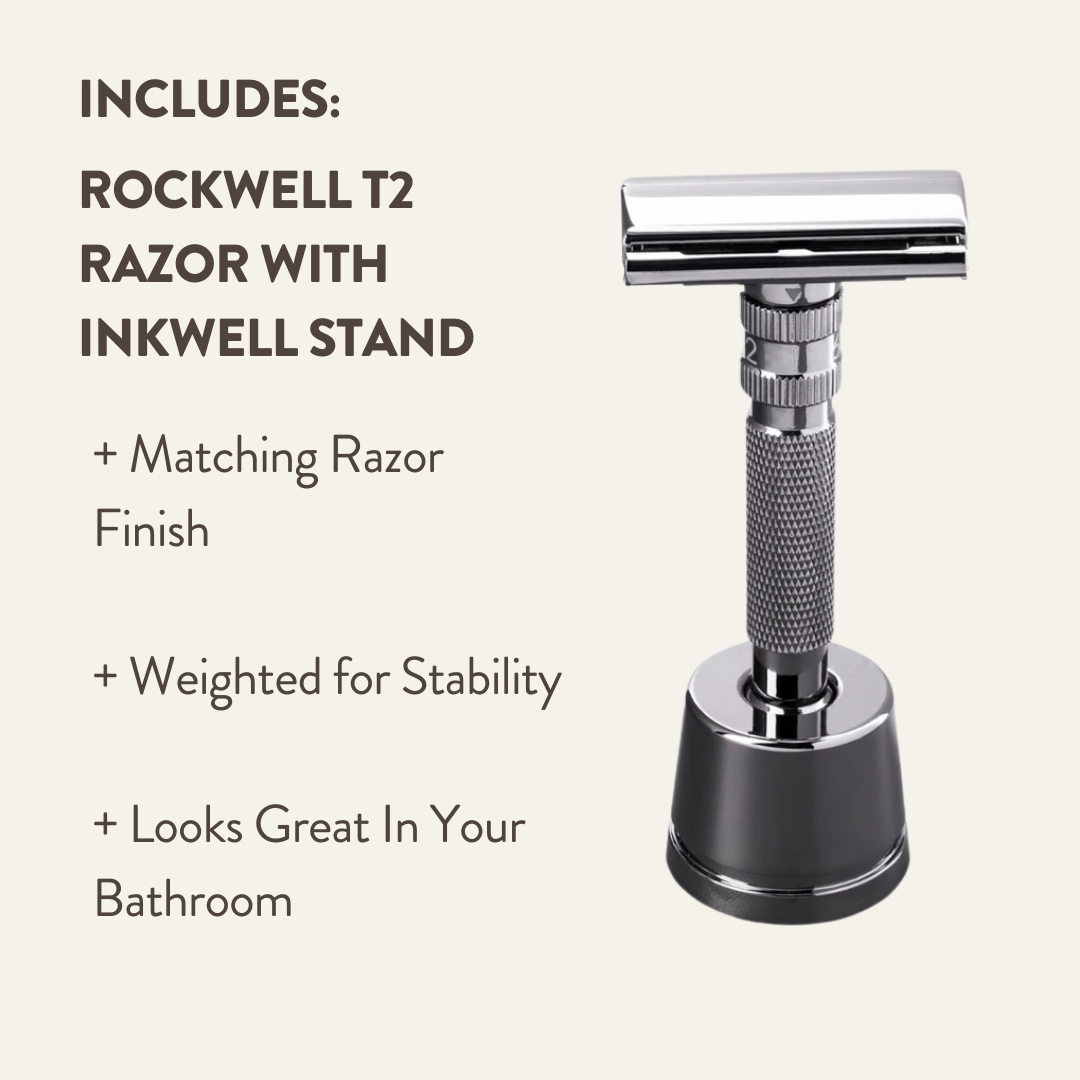 Rockwell T2 kit rasoio regolabile 100 lamette 2 anni