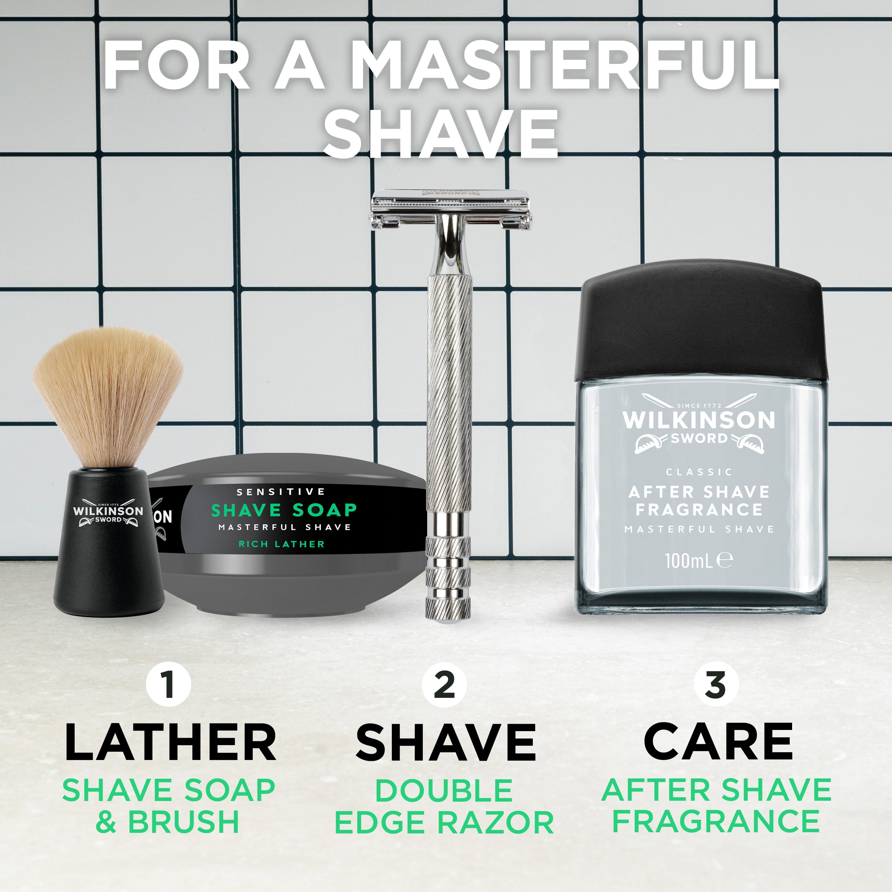 Wilkinson Classic pennello da barba fibre sintetiche