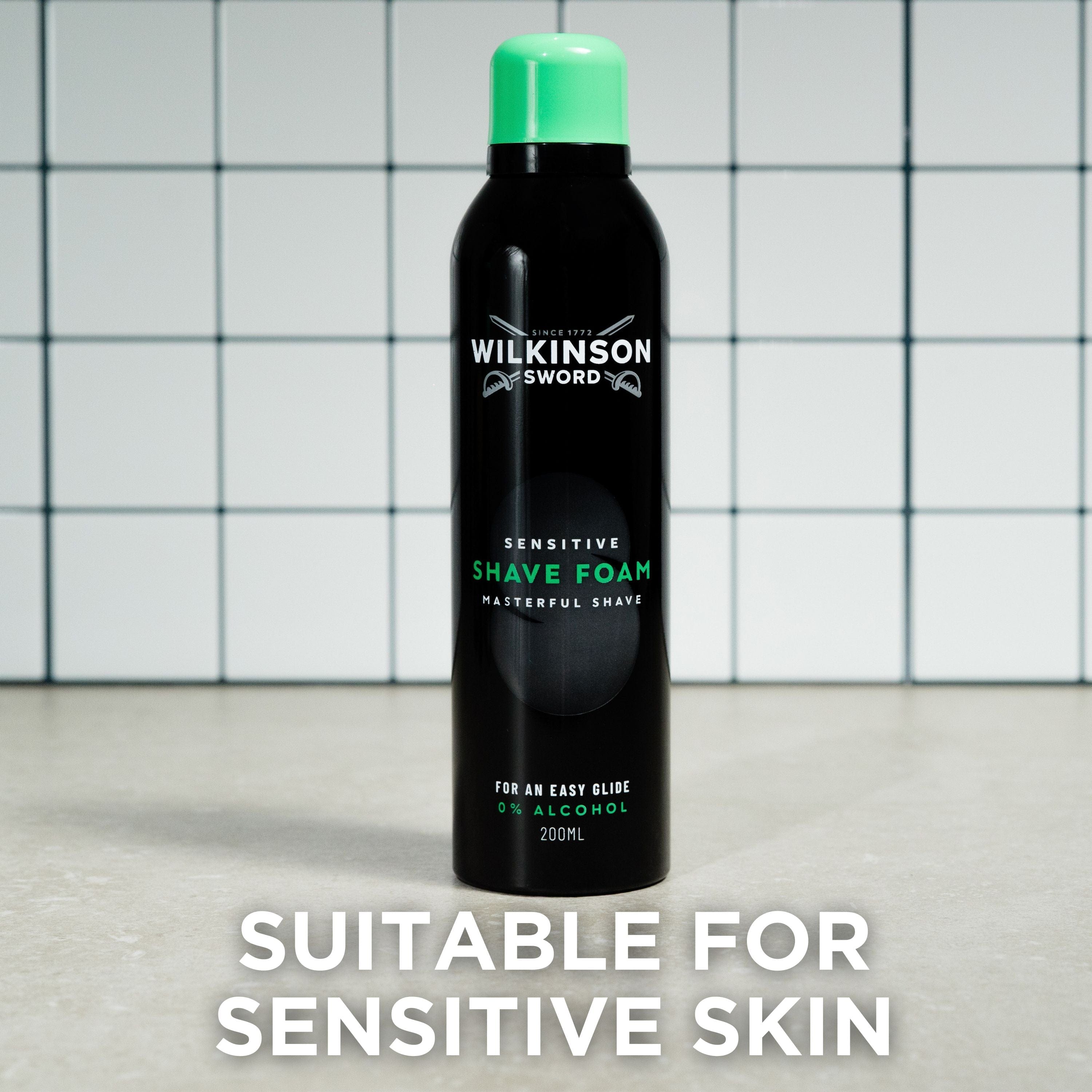 Wilkinson Masterful Grooming Schiuma Barba Sensitive 200 ml