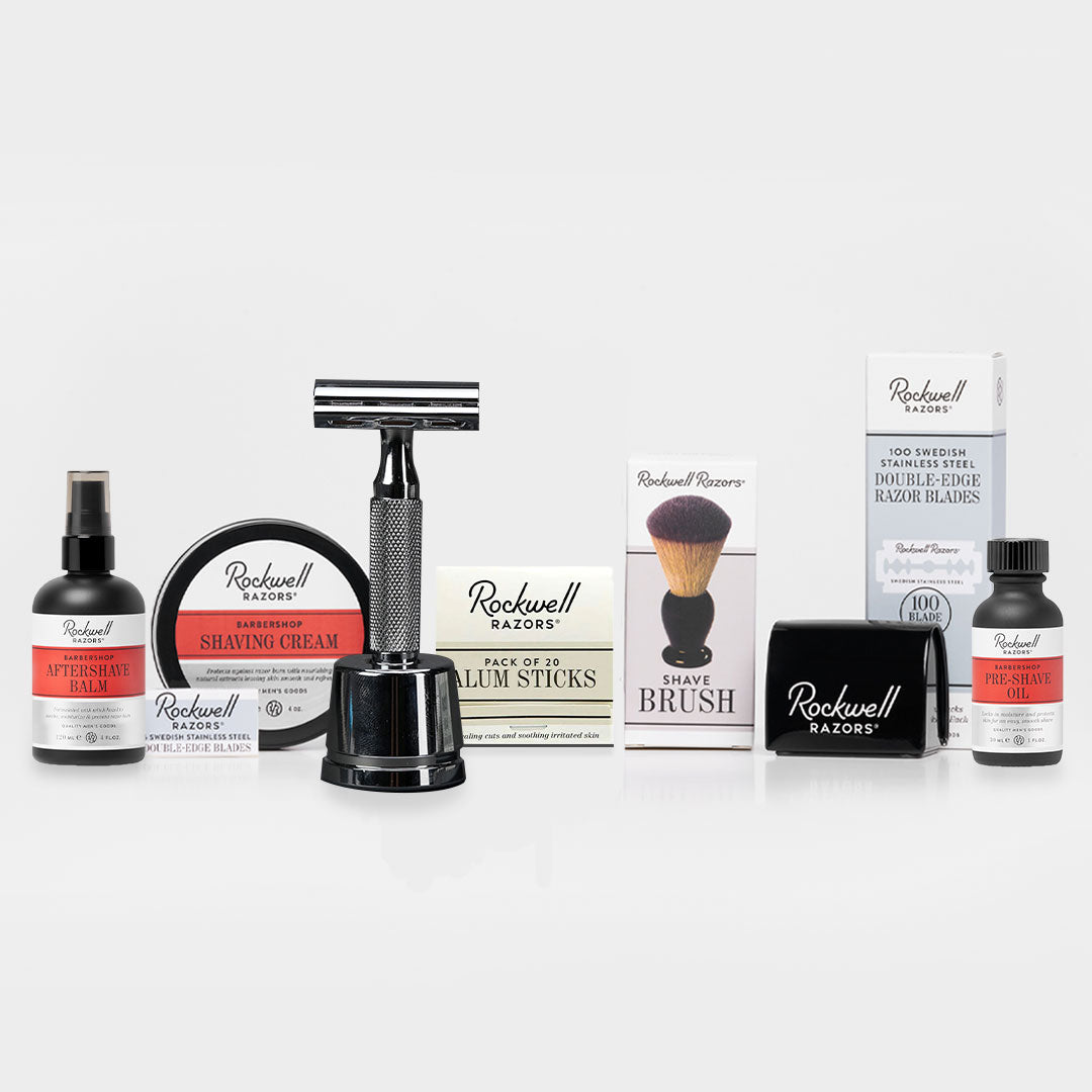Rockwell 2C All-In-One Kit rasoio White Chrome