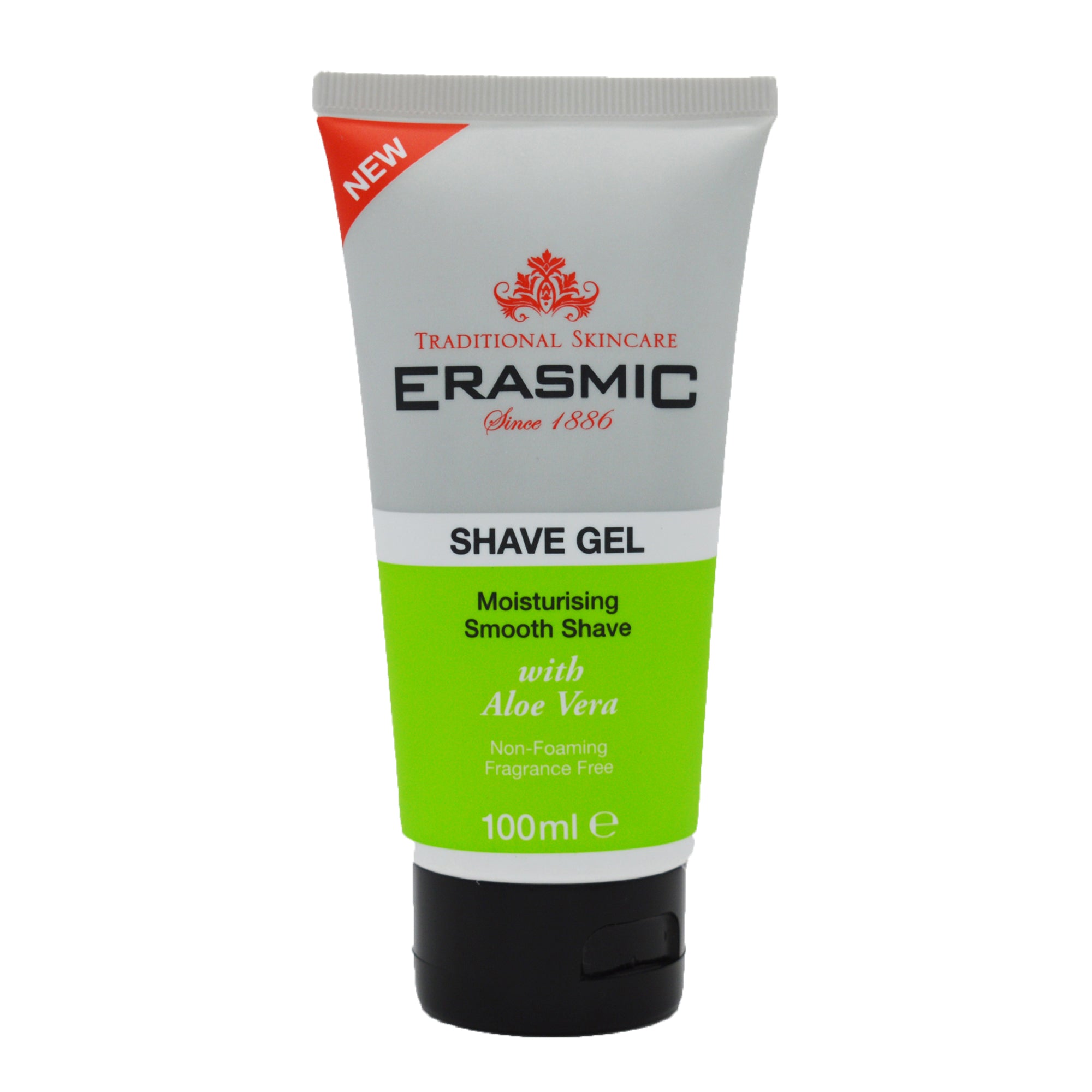 Erasmic Aloe Vera gel da barba 100ml senza profumo