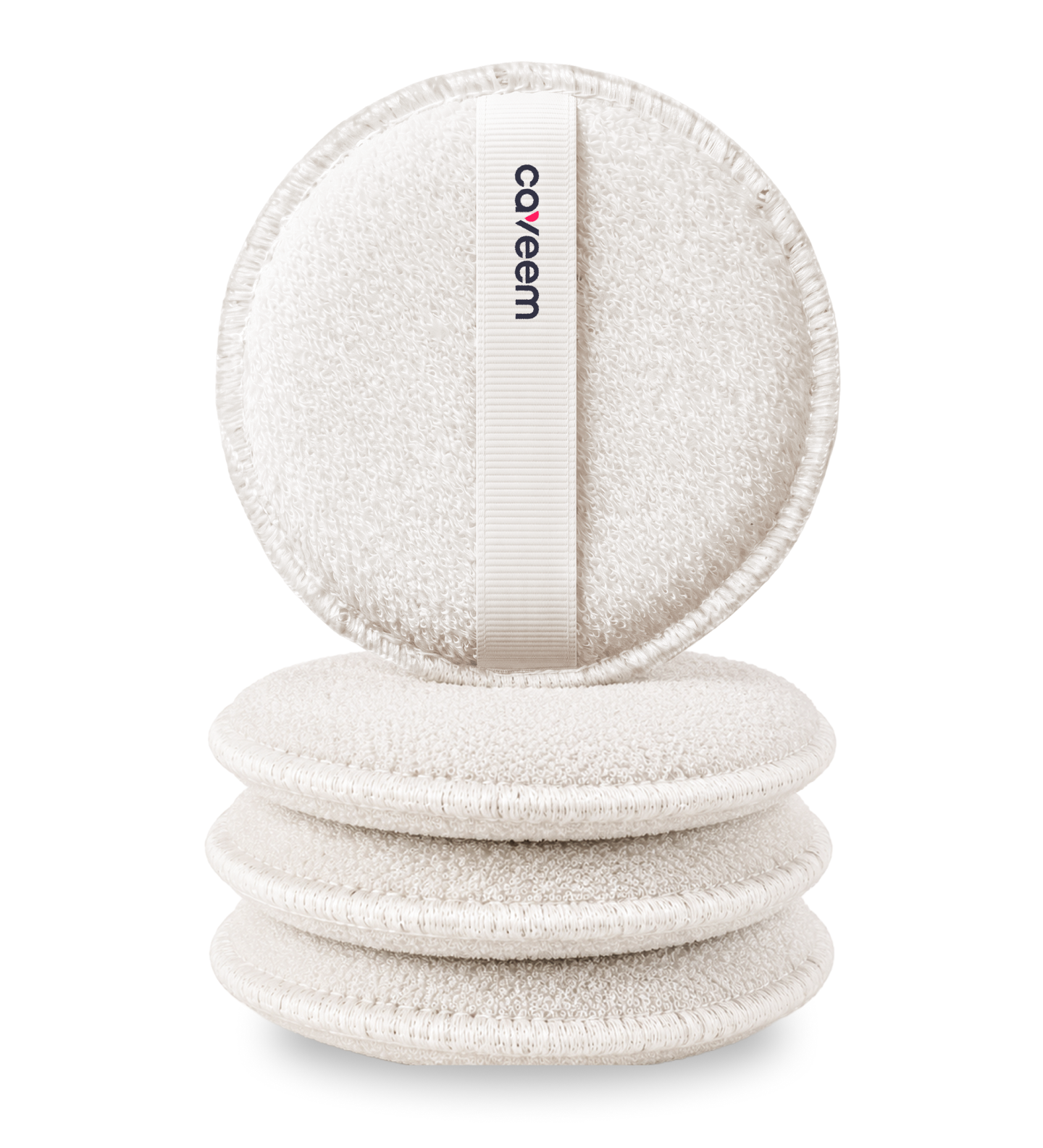Caveem Facials Spugnette Viso Morbide Crema 4 Pezzi