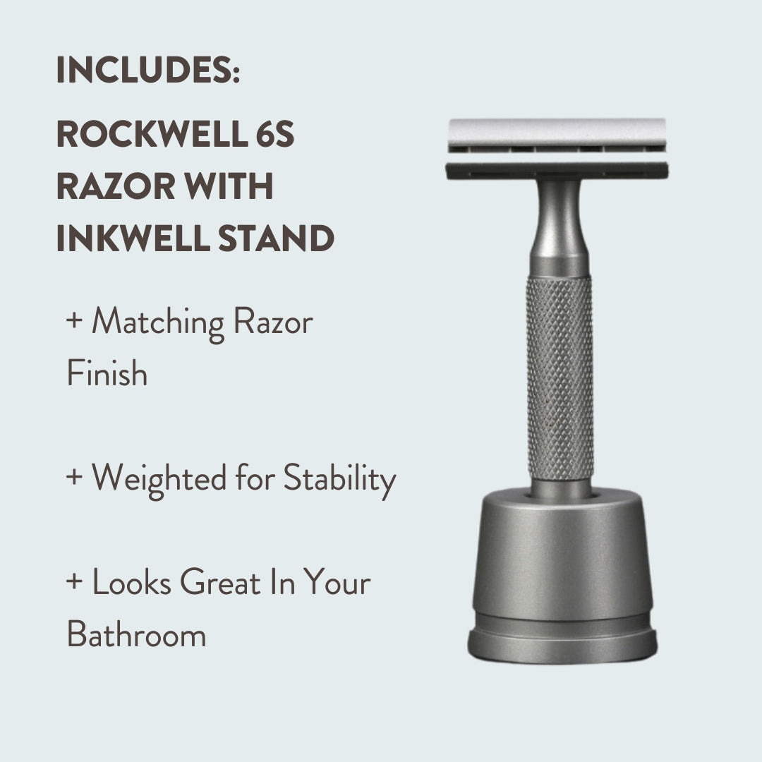 Rockwell 6S kit rasatura acciaio inox 6 livelli