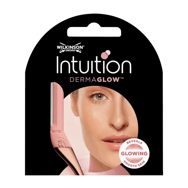 Wilkinson Intuition Dermaglow lamette viso donna 3 pezzi esfolianti