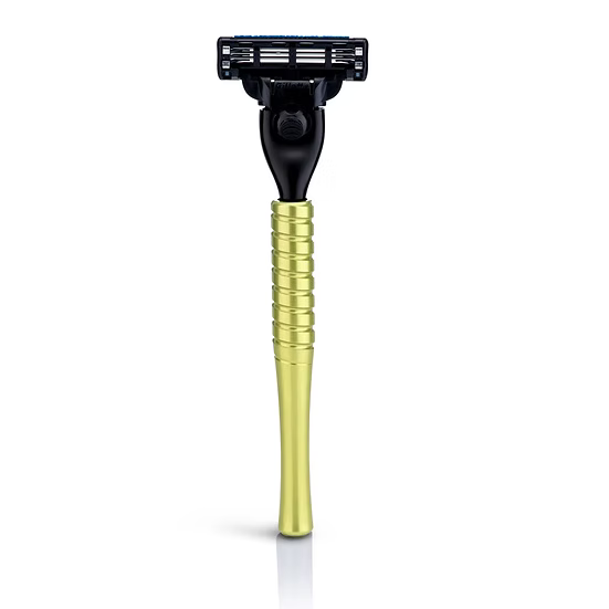 Reggie's Mercury Yellow Rasoio a Cartuccia Alluminio Giallo