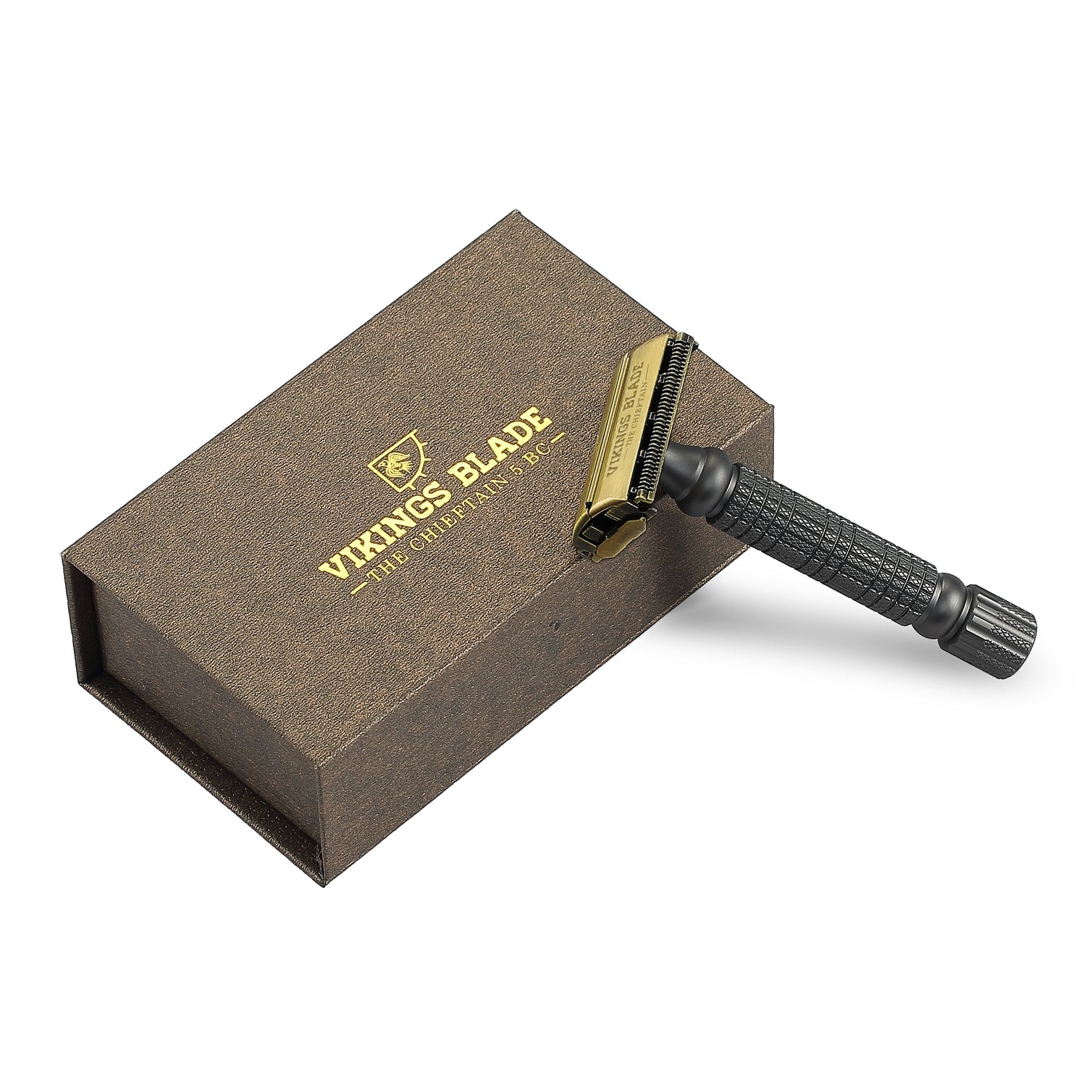Viking's Blade The Chieftain 5 BC rasoio sicurezza ottone 101 g