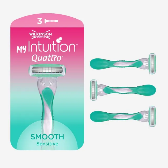 Wilkinson Quattro Smooth Sensitive rasoio donna 4 lame monouso