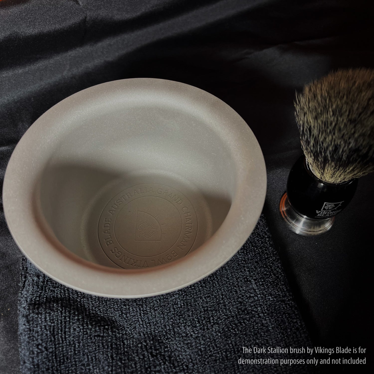 Viking's Blade Grand Chairman Ciotola da Barba Acciaio Inox