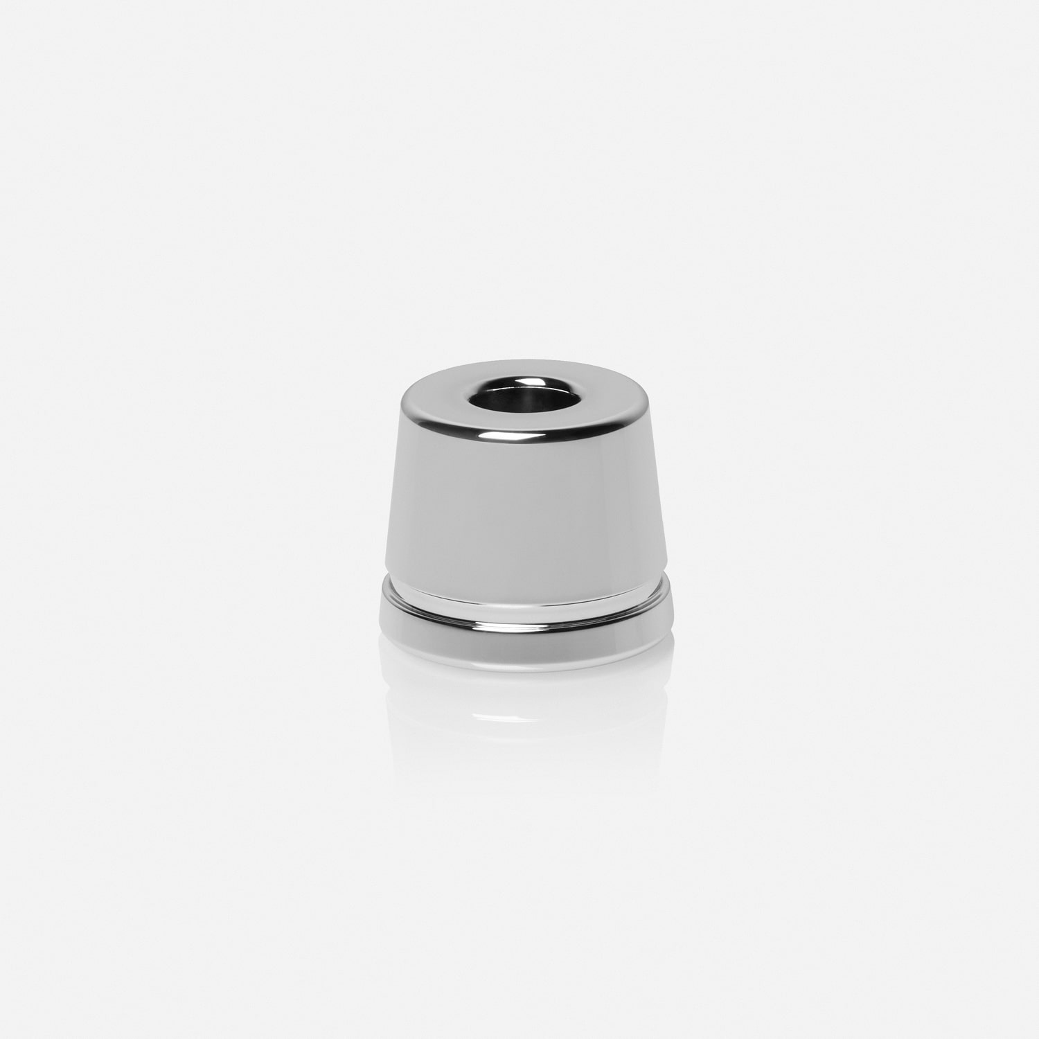 Rockwell Inkwell supporto rasoio White Chrome acciaio