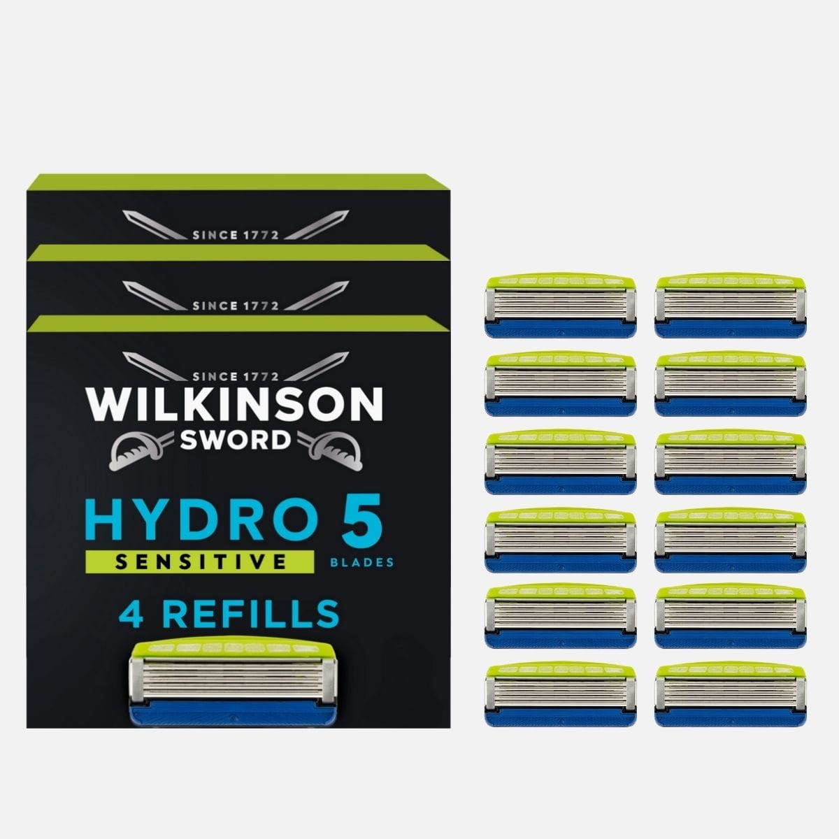Wilkinson Hydro 5 Sensitive lamette ricambio 4 pezzi pelle sensibile