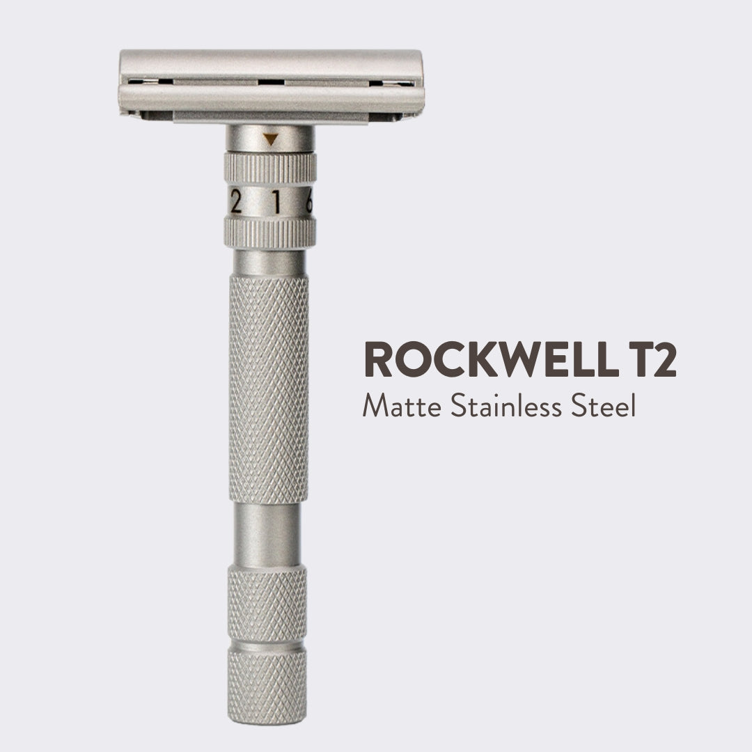 Rockwell T2 Rasoio sicurezza gunmetal regolabile