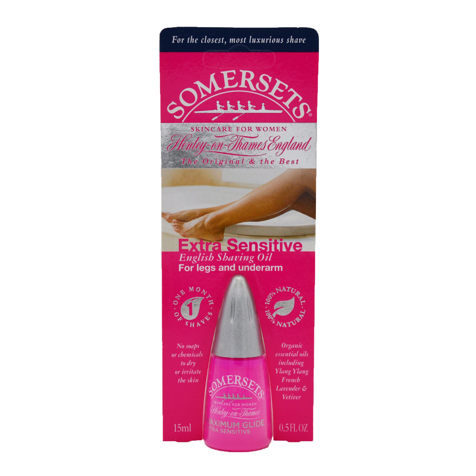 Somersets Women Extra Sensitive olio barba 15ml donna